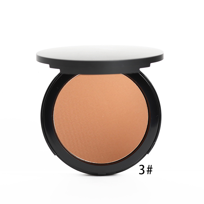 Matte Foundation Powder Cake Black Brown Skin Colors Private Label Makeup Wholesale Powder Foundation