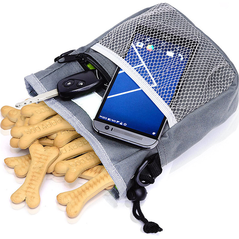 Hot Outdoor selling Waterproof Dog Training Food Bags Pet Treat Pouch For Training Bait Bag