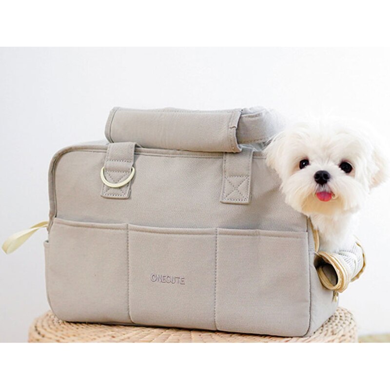 Dog Carrier Cat Travel Bag with Mat for Small Dogs Cats Fashion Portable Soft Puppies Handbag Teddy Chihuahua Pet Backpack