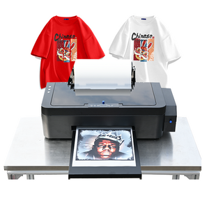 Top Selling 30cm A3 DTF Printer L1800 DTF PET Film Printer T shirt Textile Printing Machine With Powder Dryer