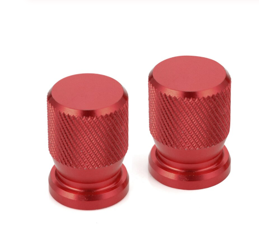 cnc aluminum machining process aluminum tire valve stem caps for bikes and motorcycles