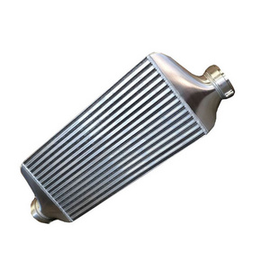 high quality cnc machining billet aluminum end tank intercooler for motorsports