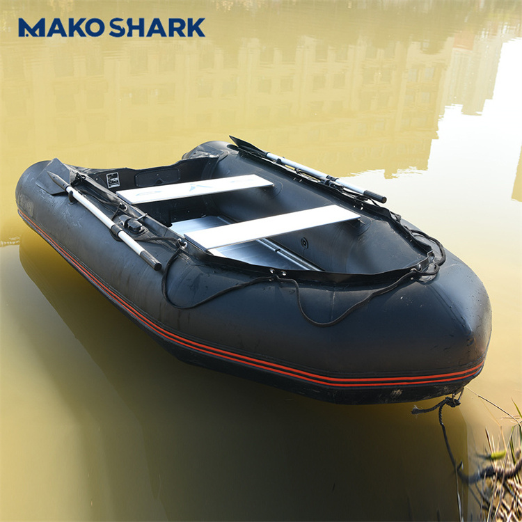 MAKOSHARK J-470 8 Person Pvc Rigid Inflatable Race Fly Fishing Rafts Rowing Water Boat