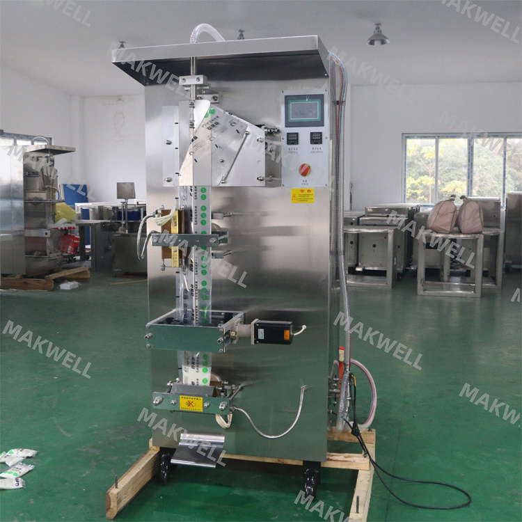 Automatic Plastic juice bag Drinking Pure Sachet Water Liquid Pouch Packing Machine