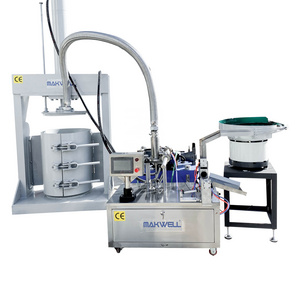 MAKWELL Automatic Free PU Sealant silicone sealant cartridge filling machine