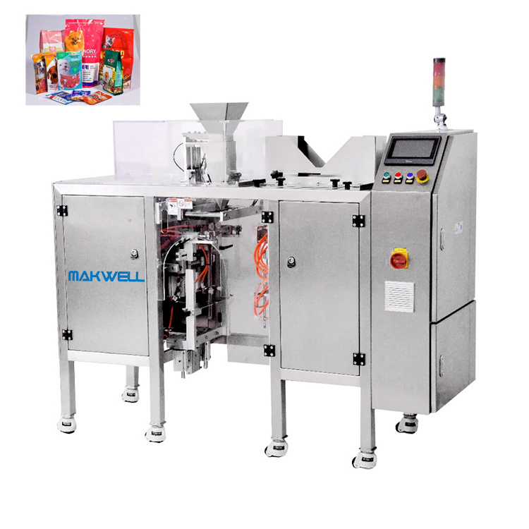 Fully Automatic premade bag dog food pet food packing machine