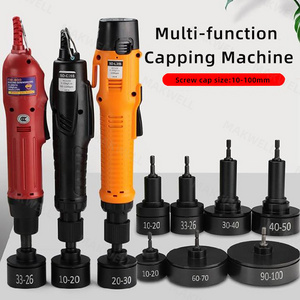 MAKWELL Portable Automatic Electric Bottle Capping Machine Capping Screwing Machine Electric Capping Sealing Machine