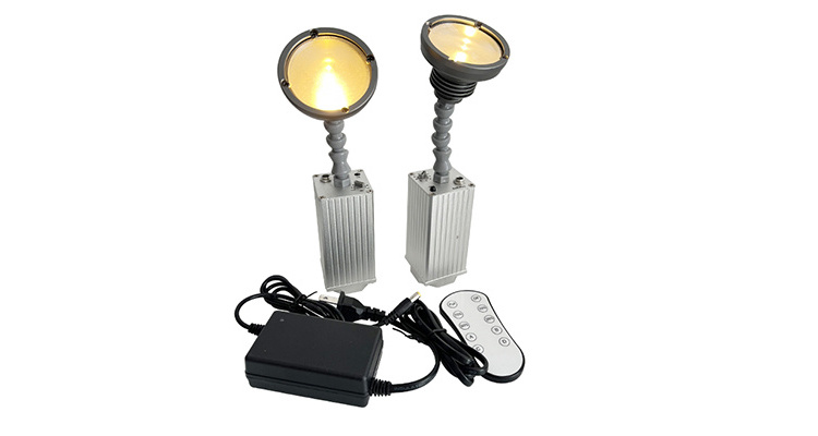 10W warm white LED Zoom Battery Powered Pinspot Light DJ Stage Light