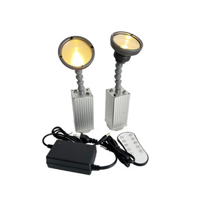 Maky 10W Pinspot IR REMOTE Spot Light warm white LED battery mini light