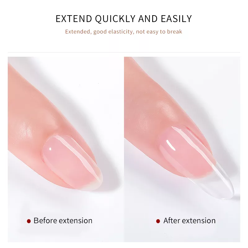 120Colors Natural Resin Solid Builder Extension Nail Gel Pure Color Glue Gel For Nail Extensions Custom Logo Gel Builder Jar