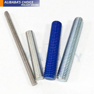 MALAXY High Quality Double Head Bolt/nut Galvanized M16 Threaded Rod Stud Carbon Steel Insulator Stud Post Fastener