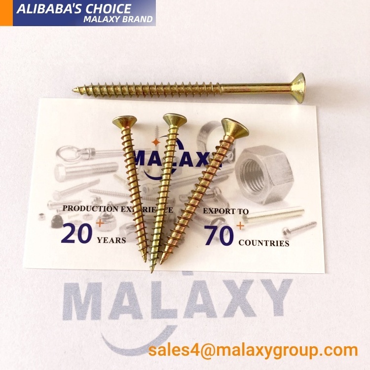 MALAXY Torx Drive Wood Chipboard Screws Heavy Head Plum Head Machine Screw Desk Wood Screws And Washers Assemblies