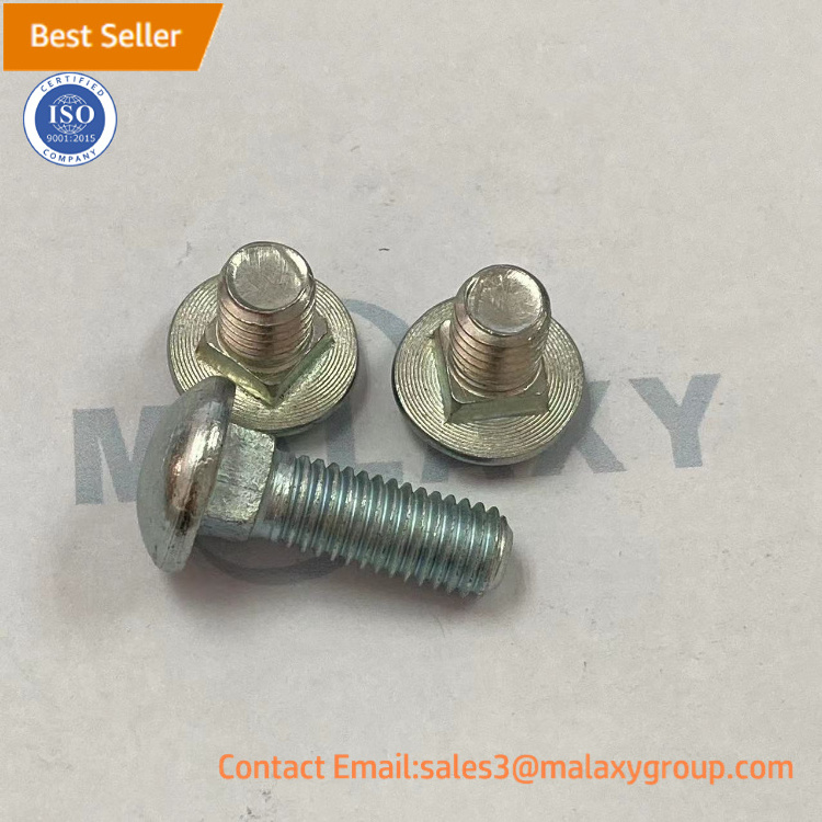 M10 M12 M14 M16 M20 fastener Stainless Steel Carriage Bolt