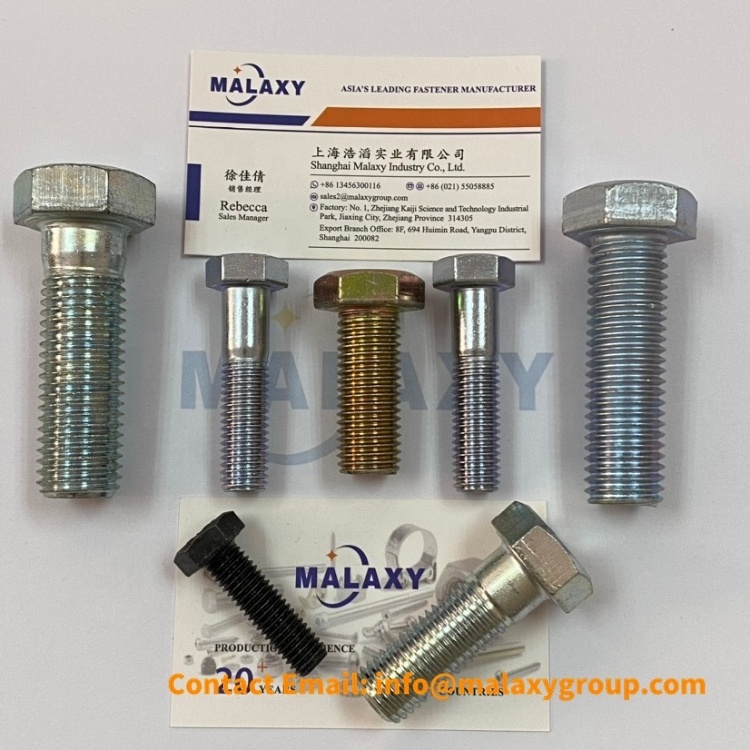 MALAXY Astm Hexagonal De Acero Inoxidable Pernos And Nuts Astm Galvanised Steel A325 Hex Bolts