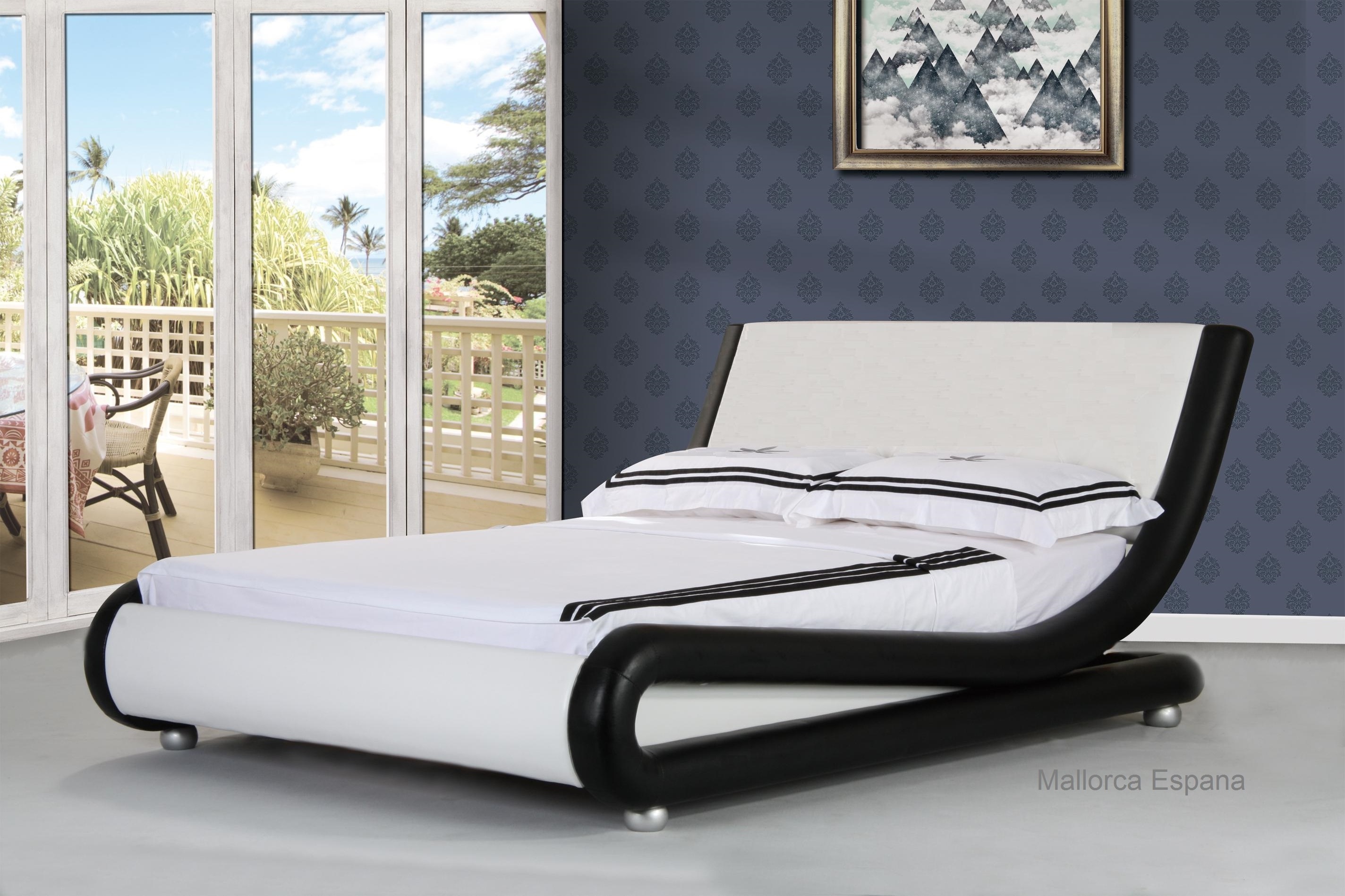 New Design Futuristic 2019 Mallorca  Curved Shape Bed