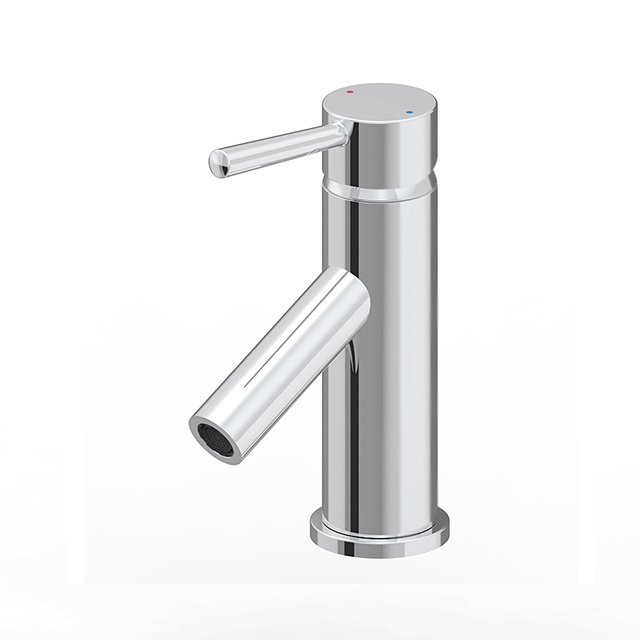 Wholesale Best Fashionable Single Line Push Button Bathroom Basin Faucet Modern Top Quality faucets