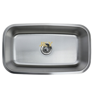 31 Inch Big Size Unique Rectangular Single Bowl Stainless Steel Kitchen Sinks for restaurant