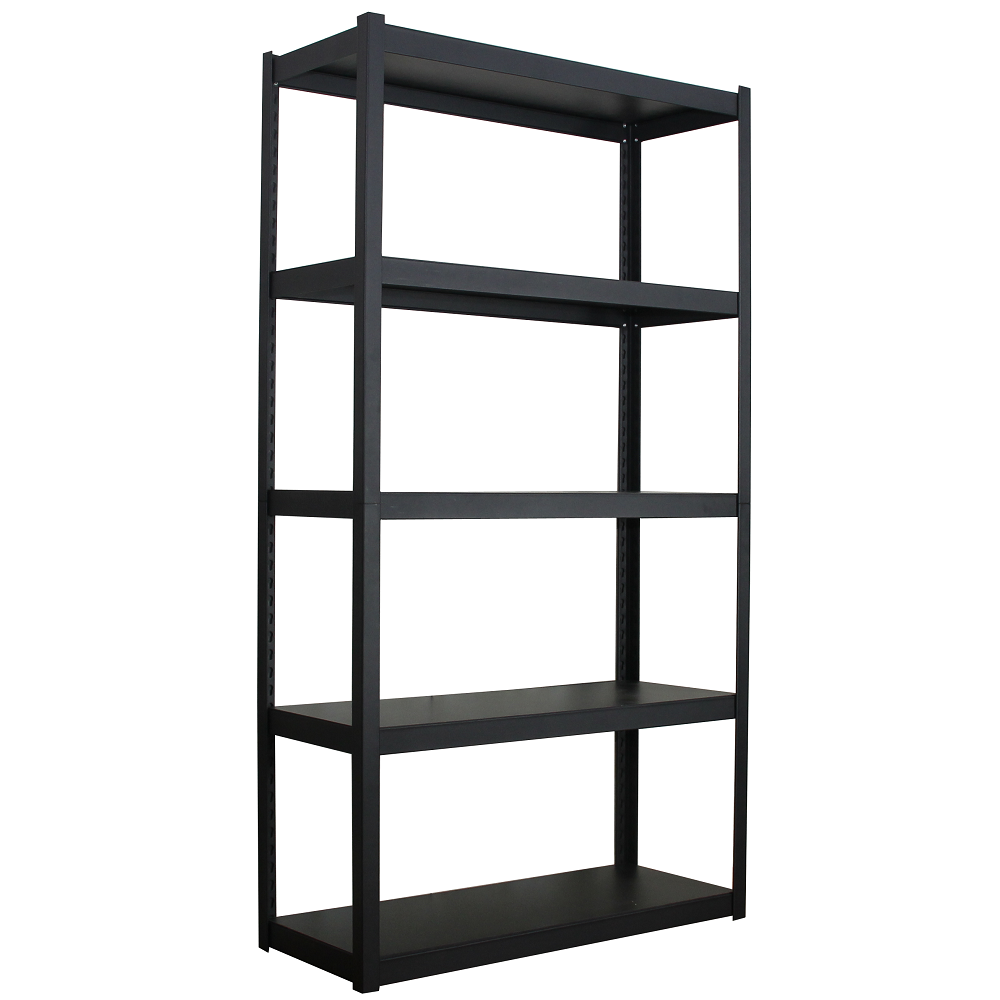 5 Layers Boltless Storage Shelving Unit Home Storage Furniture Metallic Shelves Light Duty Rack