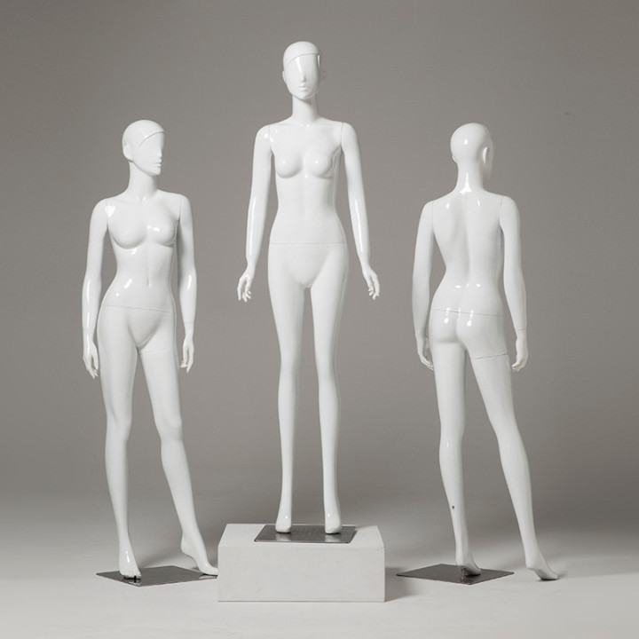 Full-body Slim Mannequin Manikin Fiberglass Model Mannequin