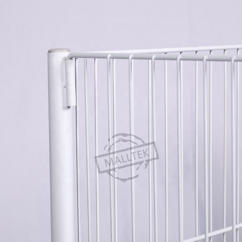 Supermarket Metal Display Wire Mesh Basket Rack Shelves