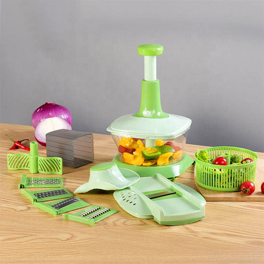 Kitchen Gadgets Manual Pull Food Chopper, Multi-Function Manual Food Chopper, Manual Food Chopper Hand