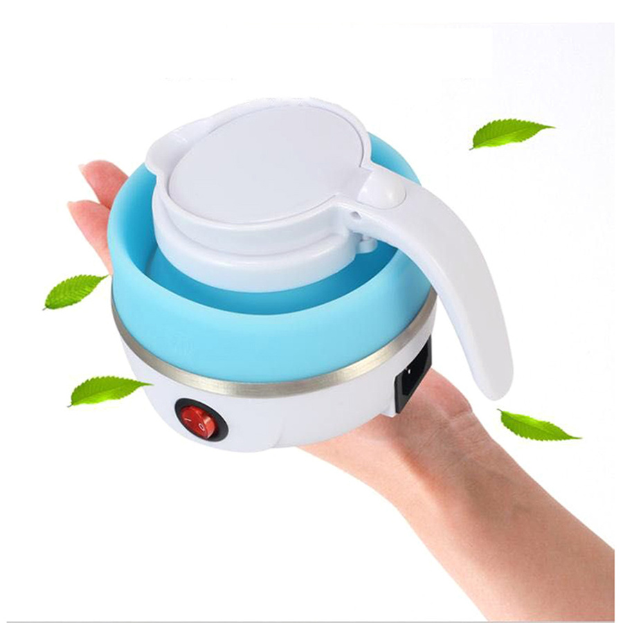 2023 Small Electric Tea Kettle Travel, Foldable Electric Kettle 12V, Foldable Kettle Travel Electric