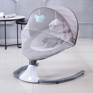 2024 New Indoor Modern 5 1 Horse Newborn Baby Gift Durable Toddler 0-12 Months Rocker Bouncer Swing Chair Auto Bed Dining Seat