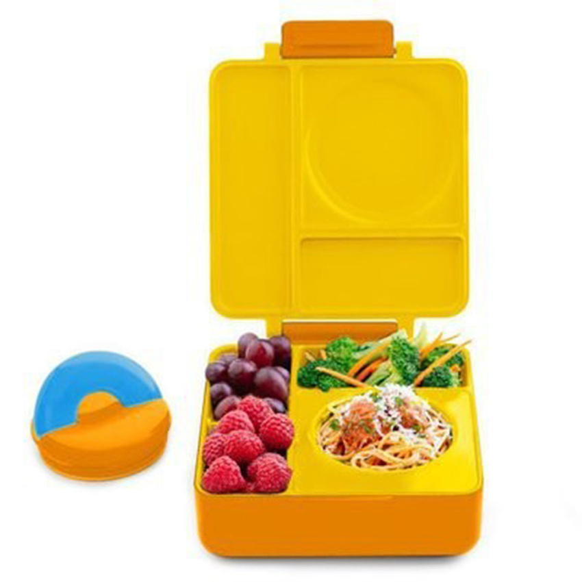 Modern Simple Bento Kids Lunch Box Steel, Bento Leakproof Omie Lunch Box Kids, Stainless Steel Lunch Box Bento For Kids