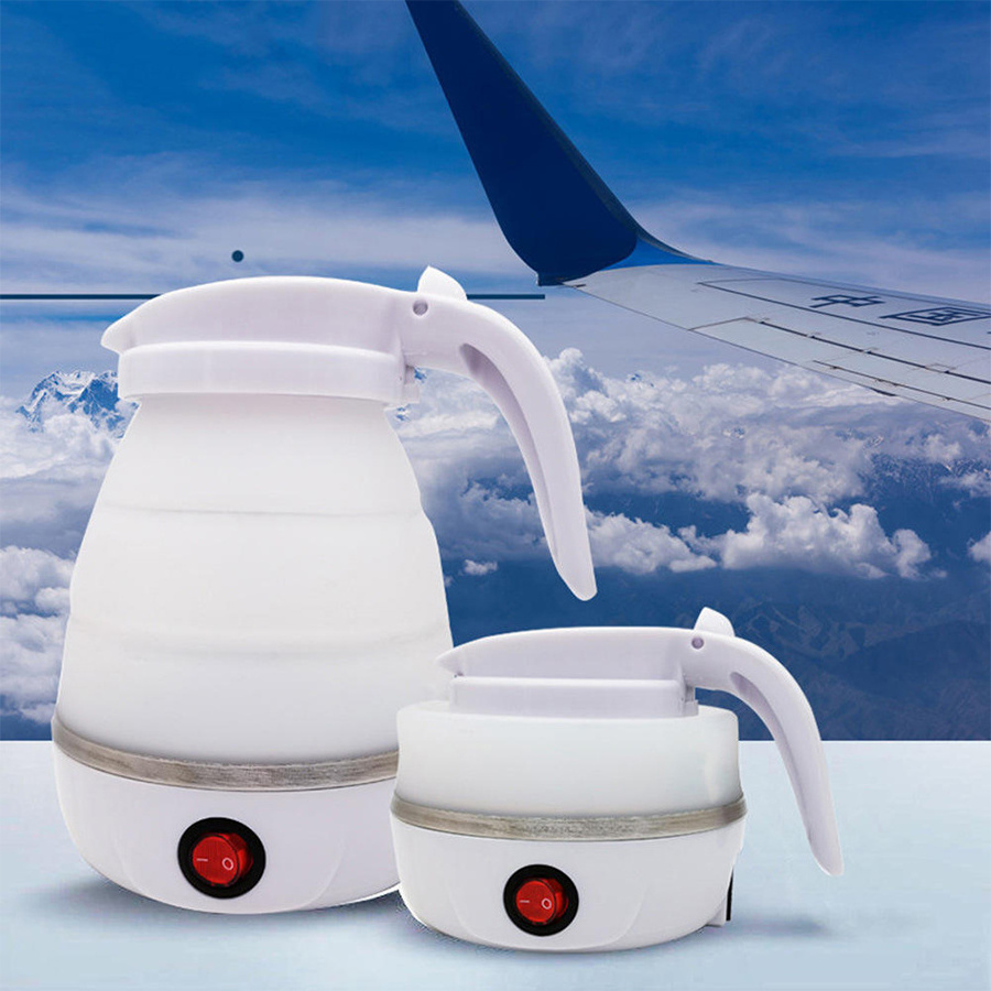 2023 Small Electric Tea Kettle Travel, Foldable Electric Kettle 12V, Foldable Kettle Travel Electric