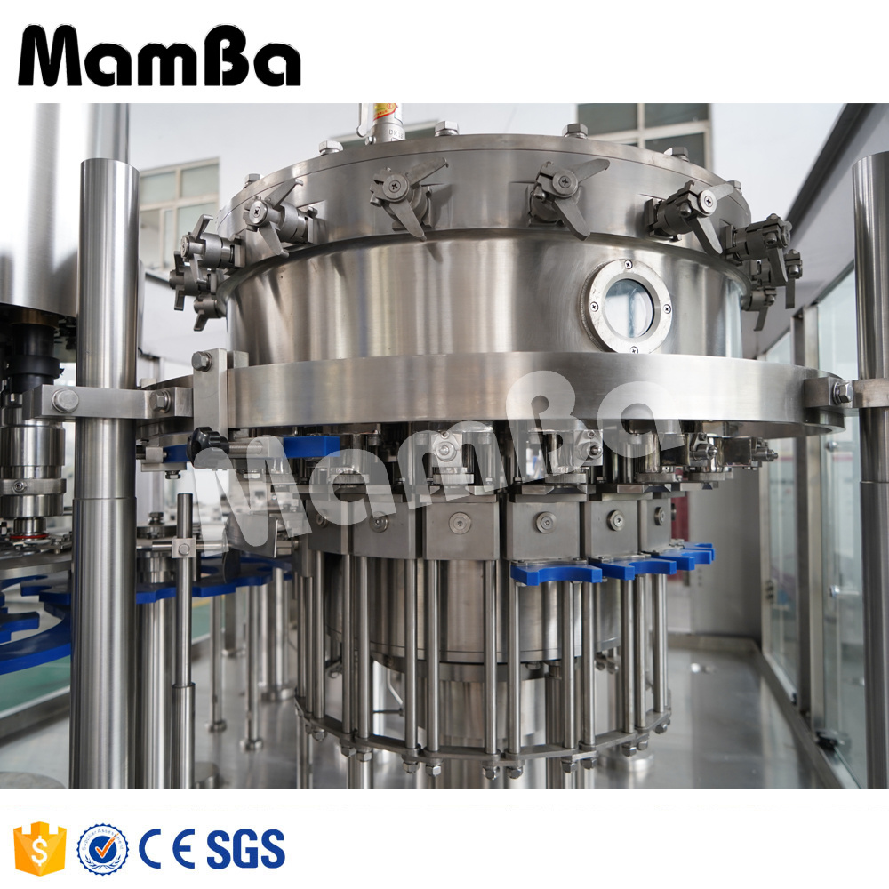 PET bottle soda filling bottling machine energy drink making packing machine