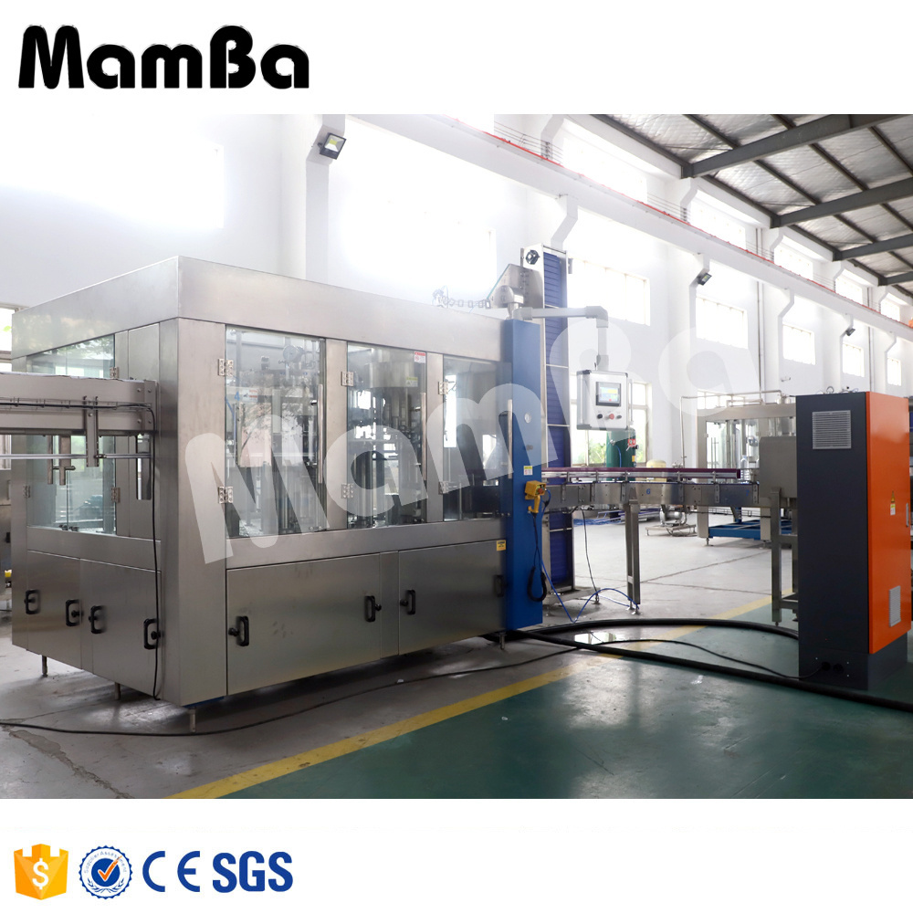 PET bottle soda filling bottling machine energy drink making packing machine