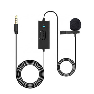 Fast Switching Noise Reduction Lapel Microphone Best Mic For Audio Recording Type C Charging Collar Mic With Wire