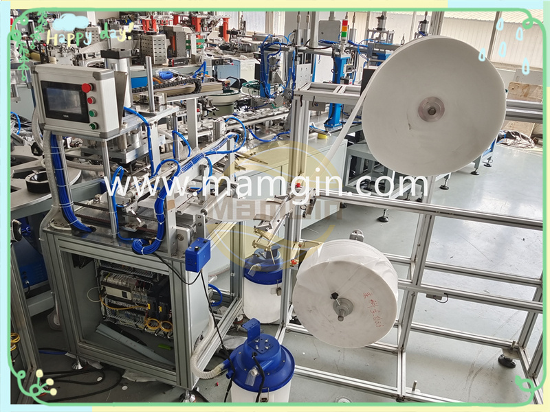 Shanghai KF99 N99 FFP3 KN99 Face Seal Cushion Thermoformed Cup Mask Equipment Machine