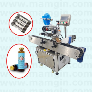 Horizontal Small Plastic Glass Bottle Labeling Machine