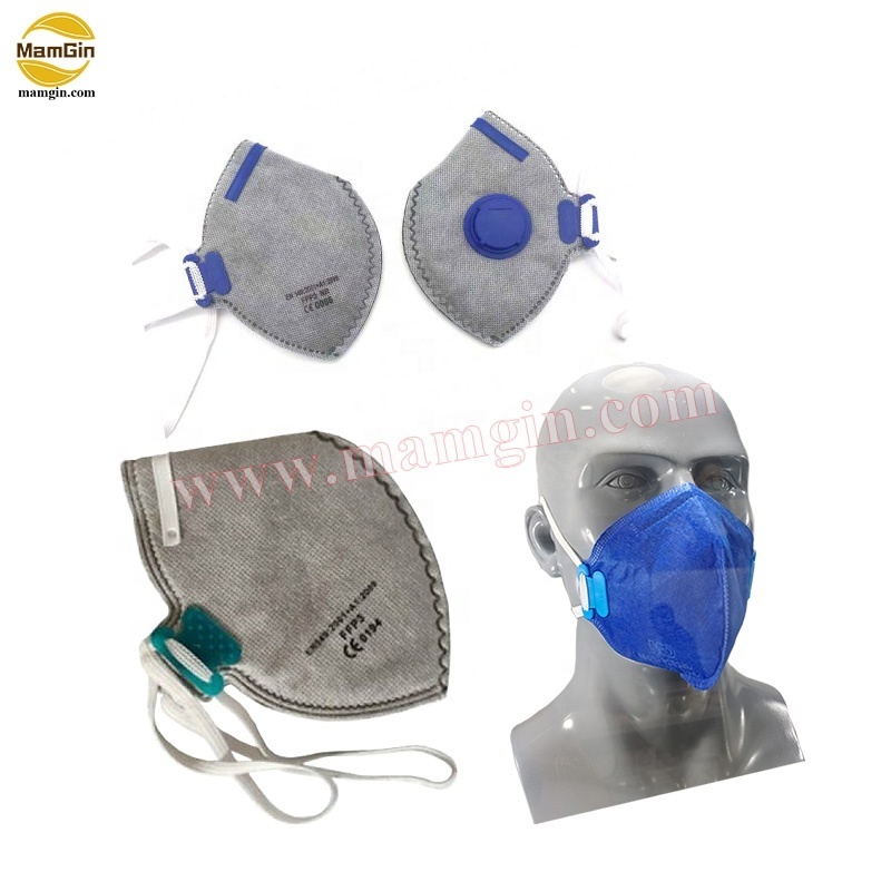 NIOSH N99 Head Strap Buckle Flat Fold Face Mask Making Machine with Exhalation Valve