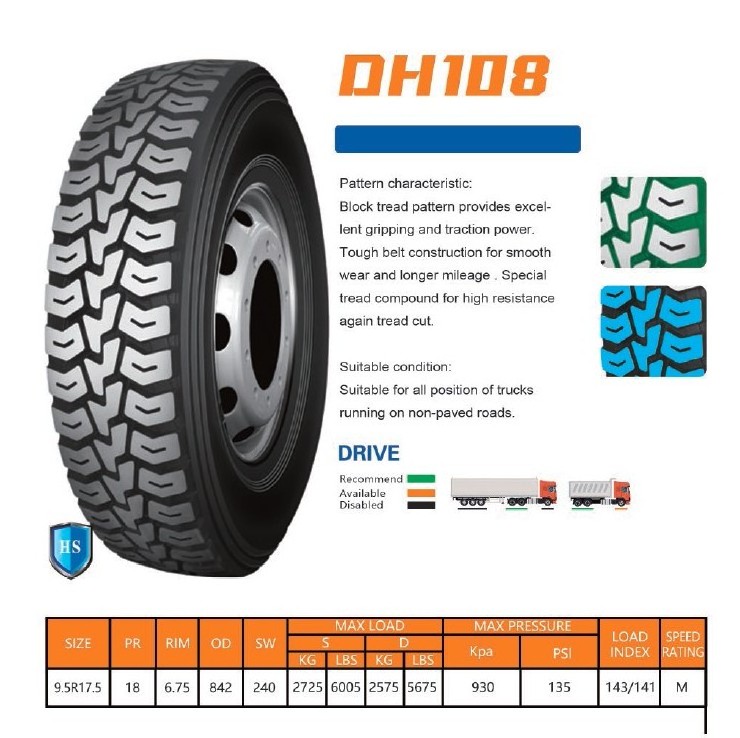 DURUN STARSTONE GOLDWAY BRAND TRUCK TIRES 385/55R22.5 385/65R22.5 315/80R22.5 295/80R22.5 All steel radial tires