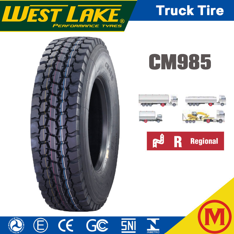 WestLake Goodride Chaoyang brand China TBR Tyre CM985 10.00R20 11R22.5 12R22.5 315/70R22.5 315/80R22.5 Truck Tires