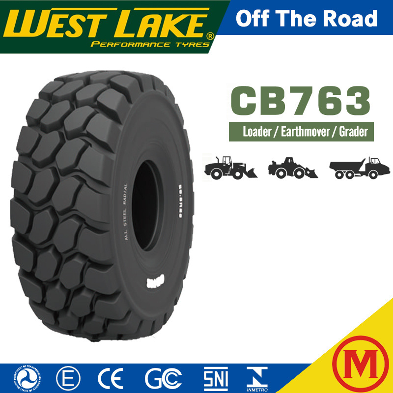 Westlake Goodride Brand CB763 23.5R25 26.5R25 29.5R25 E4 L4 Loader Earthmover Grader OTR tires