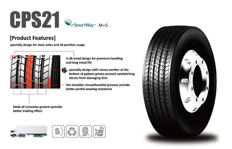 Lanvigator Compasal Aplus brand 11R22.5 11R24.5 all steel radial truck tires all position TBR heavy duty truck tires