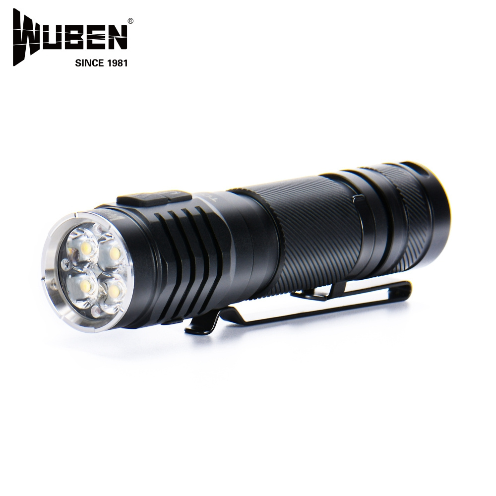 NEW! WUBEN TO50R 2800 LUMENS HIGH CRI FLASHLIGHT 140M EDC outdoors Photography LED light 5000K 21700 BATTERY POWER BANK TORCH