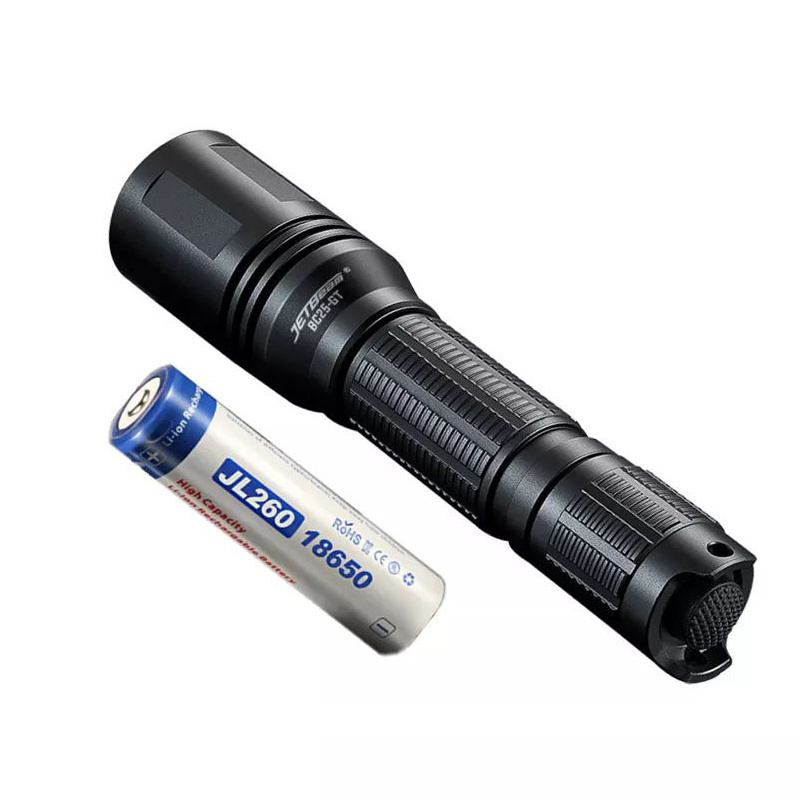 JETbeam BC25 GT Tactical Flashlight 1080Lumens USB Rechargeable LED High-power Led Flashlight For Outdoor Hunting