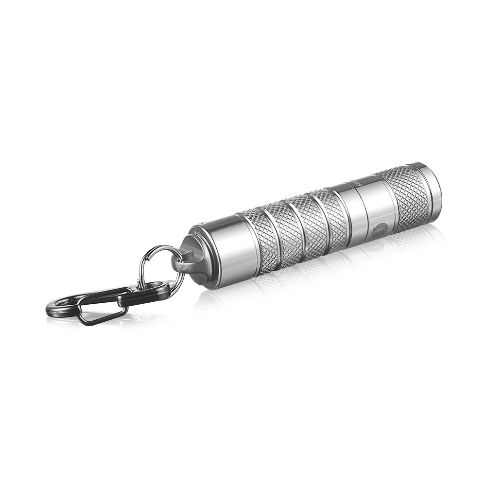 14500 Flashlight Silver fox AA flashlight Lumintop keychain flashlight 760 lumens turbo mode with magnetic tail