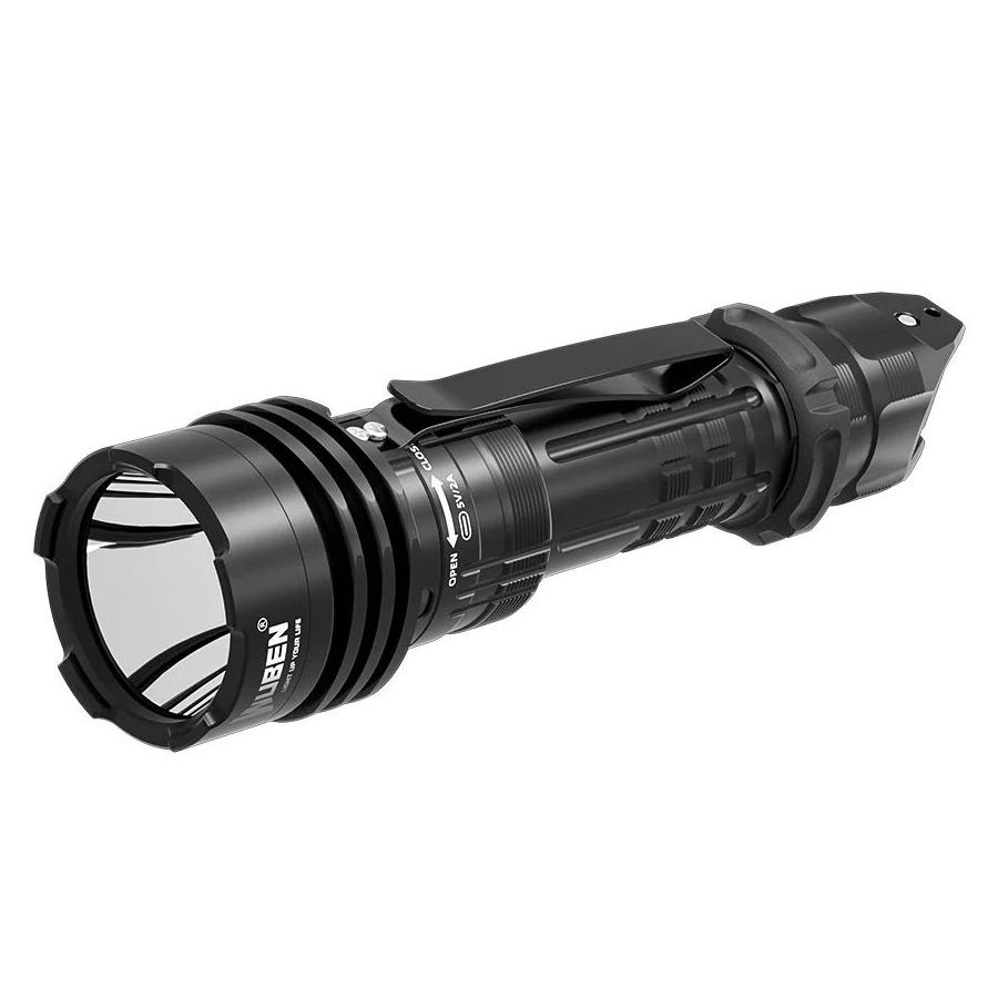 Wuben T1 Tactical Flashlight 2000 Lumens SST40 LED 498meters Two Modes type c 18650 3100mAh torch