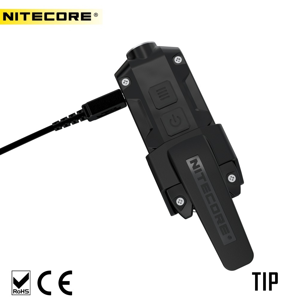 NITECORE TIP USB rechargeable EDC Mini LED flashlight keychain oem