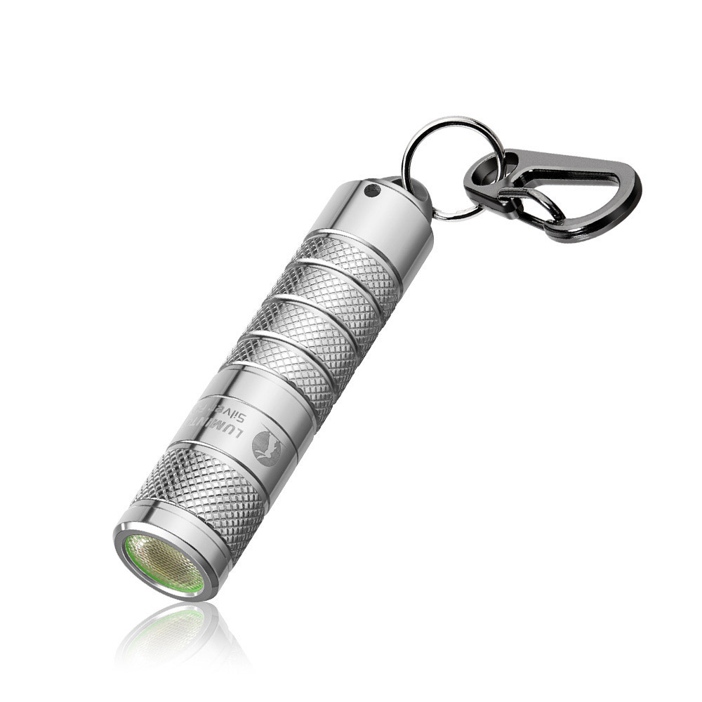 14500 Flashlight Silver fox AA flashlight Lumintop keychain flashlight 760 lumens turbo mode with magnetic tail