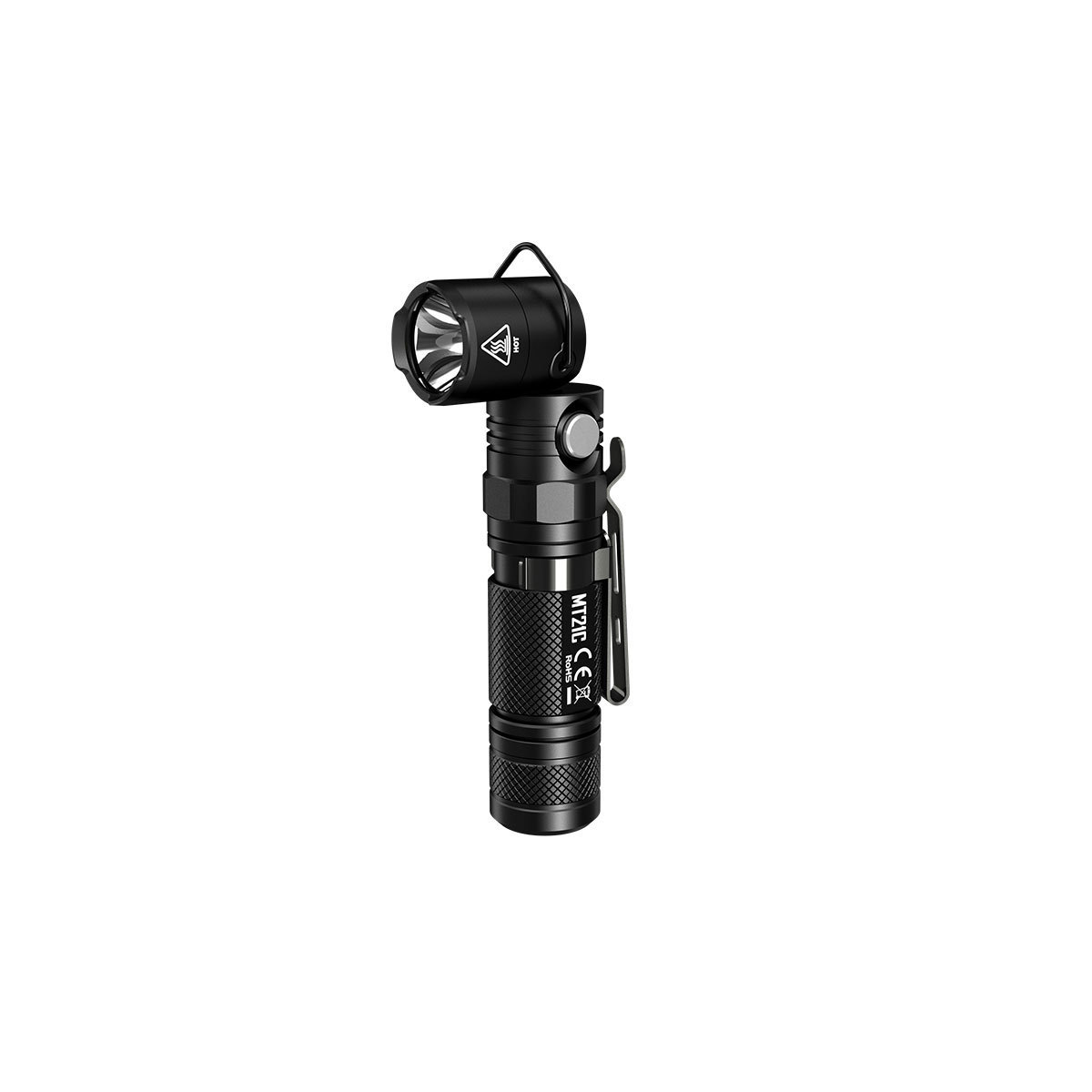 NITECORE MT21C L flashlight 1000 lumens 200 yards shot multi functional magnetic 90 degree adjustable LED flashlight