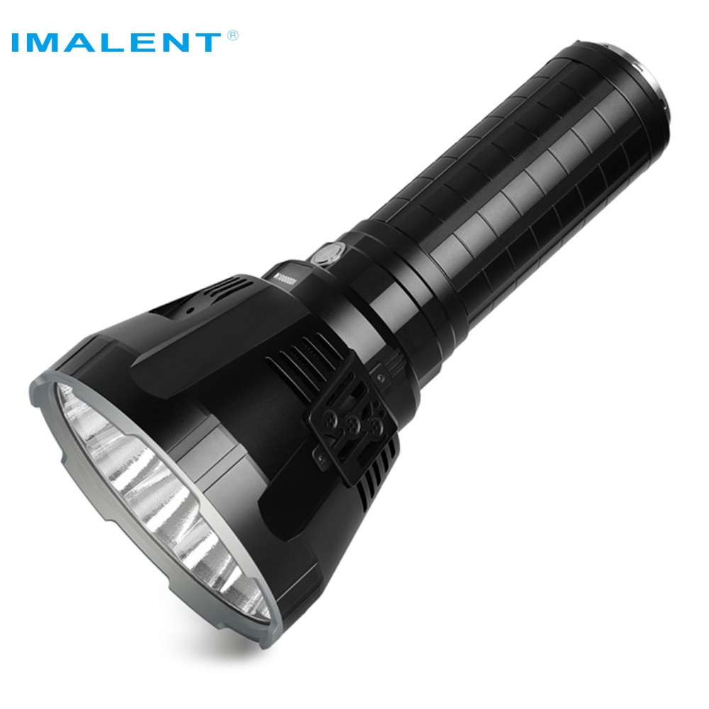 IMALENT MS18 LED Flashlight 100000 Lumens Waterproof  with 21700 Battery Intelligent Charging strongest flashlight