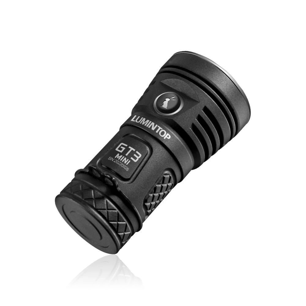 GT3 Mini 26350 flashlight Lumintop Triple LED GT3 Mini 6500 lumen use 26350 10000 lumen use 26650 battery high power flashlight