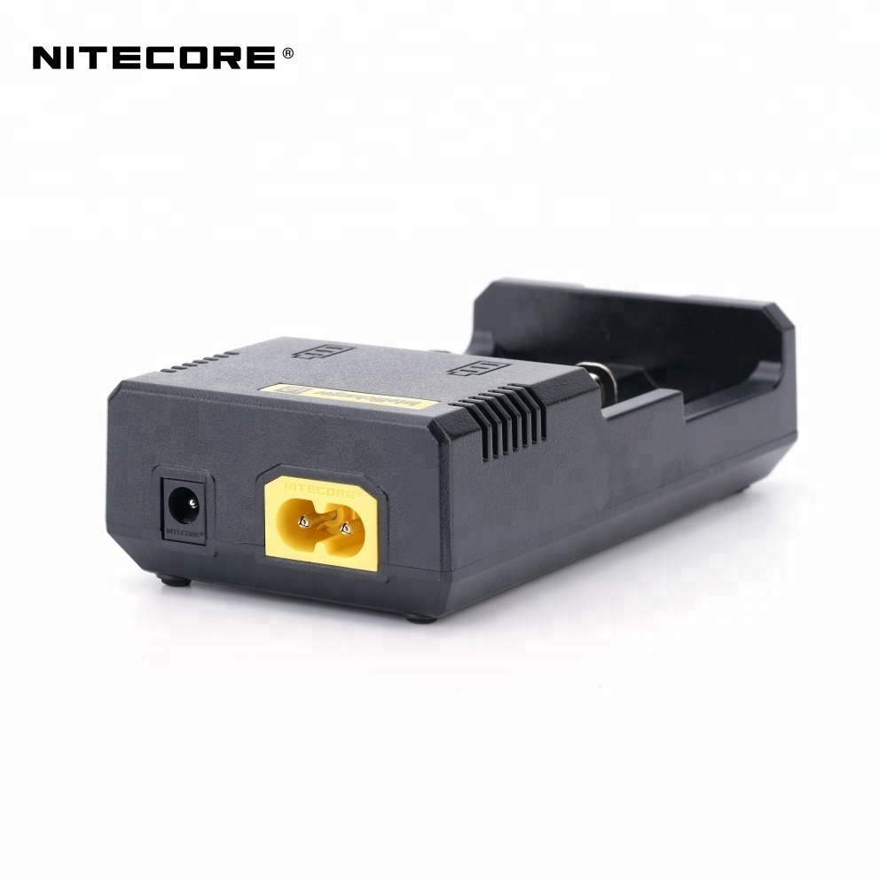 NITECORE i2 intellicharger EU AU UK US plug AAA Li-ion 16340 RCR123A 18650 battery Charger Car Adapter