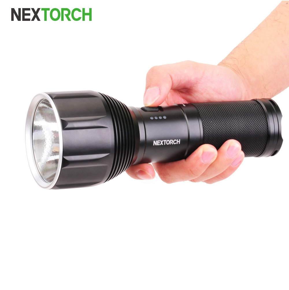 NEXTORCH Saint Torch 11 600meters 3500LM Long Beam searchlight Most Powerful Led Rechargeable Flashlight